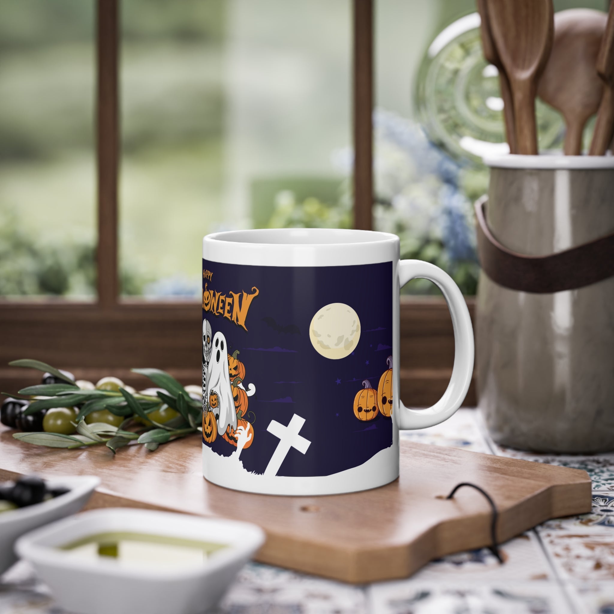 Halloween is Better with Skeleton | Standard Mug